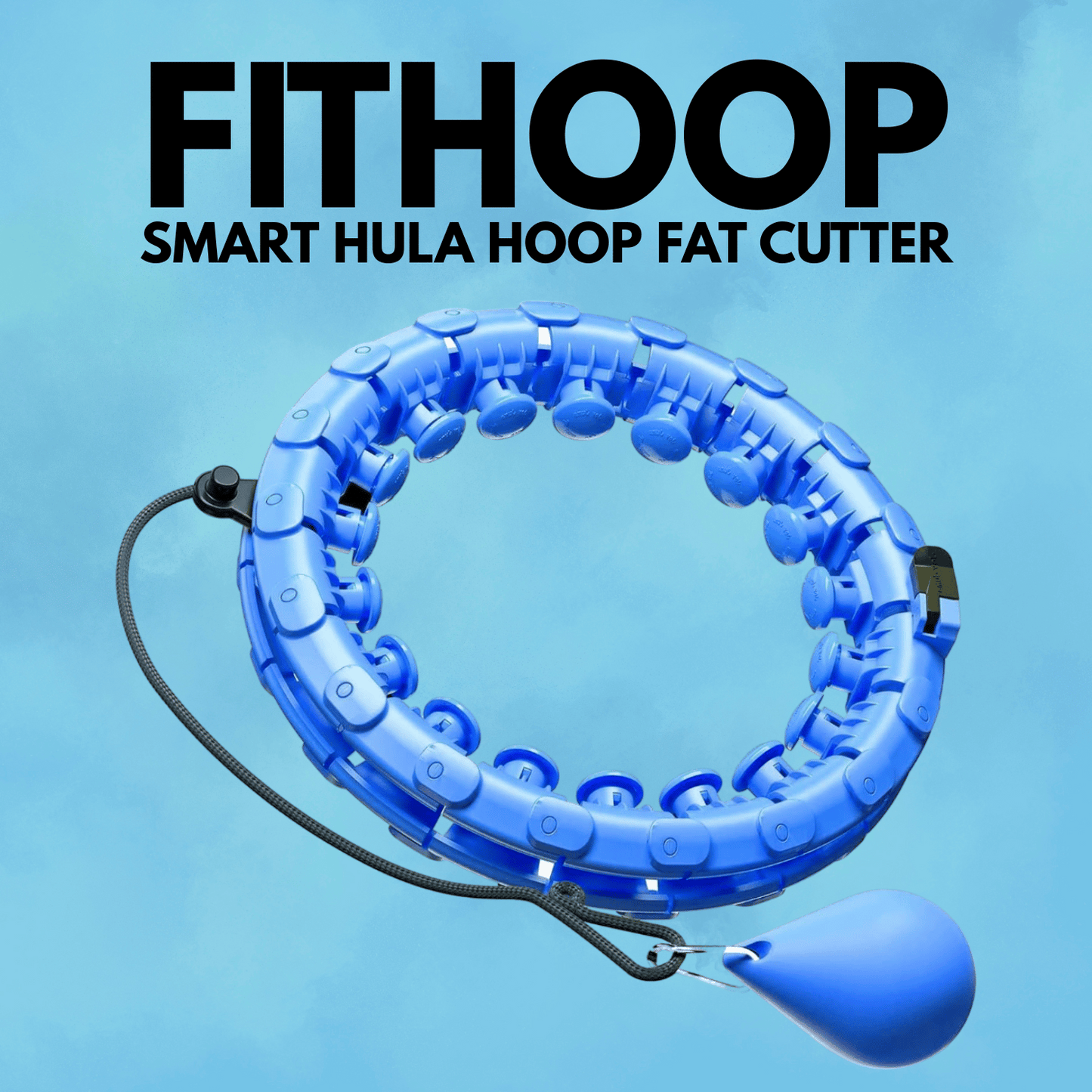FitHoop™ - Smart Hula Hoop Fat Cutter For Men and Women