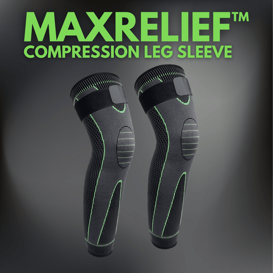 MaxRelief™ - Compression Leg Sleeves For Men And Women