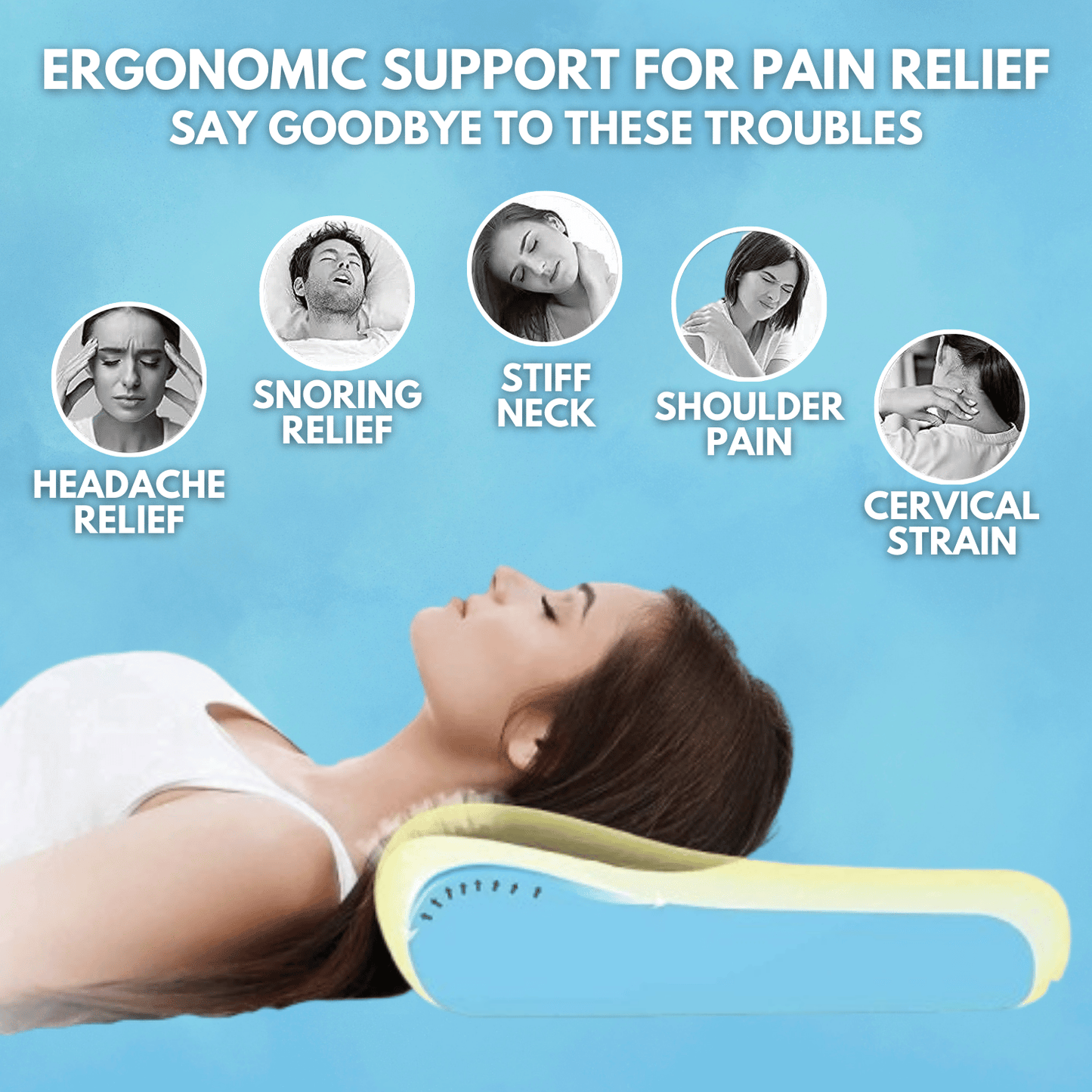 NeckEase™ Orthopedic Pillow