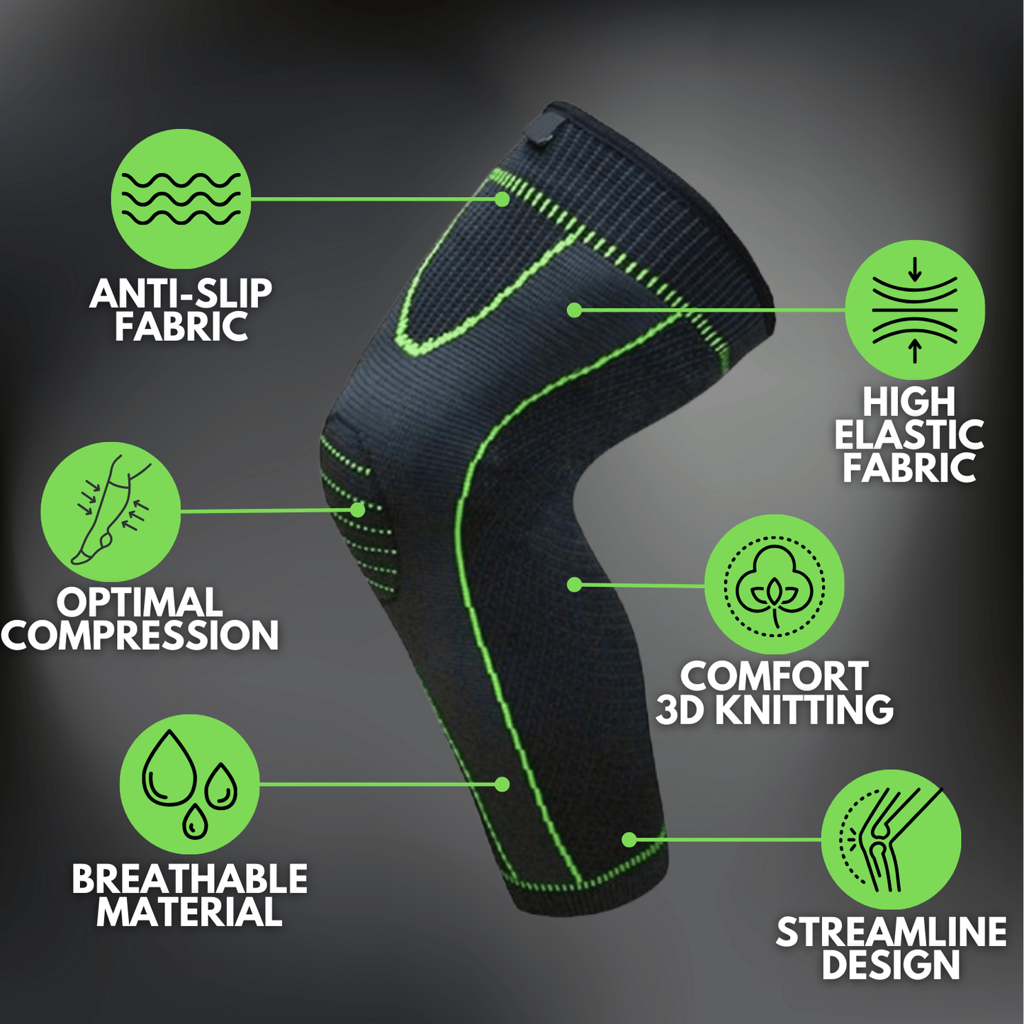 MaxRelief™ - Compression Leg Sleeves For Men And Women