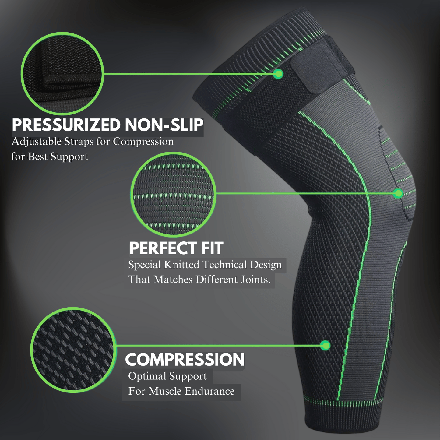 MaxRelief™ - Compression Leg Sleeves For Men And Women