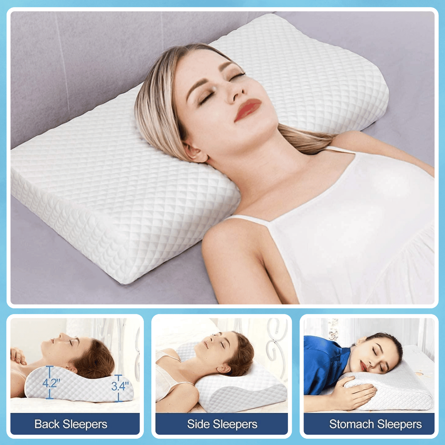 NeckEase™ Orthopedic Pillow